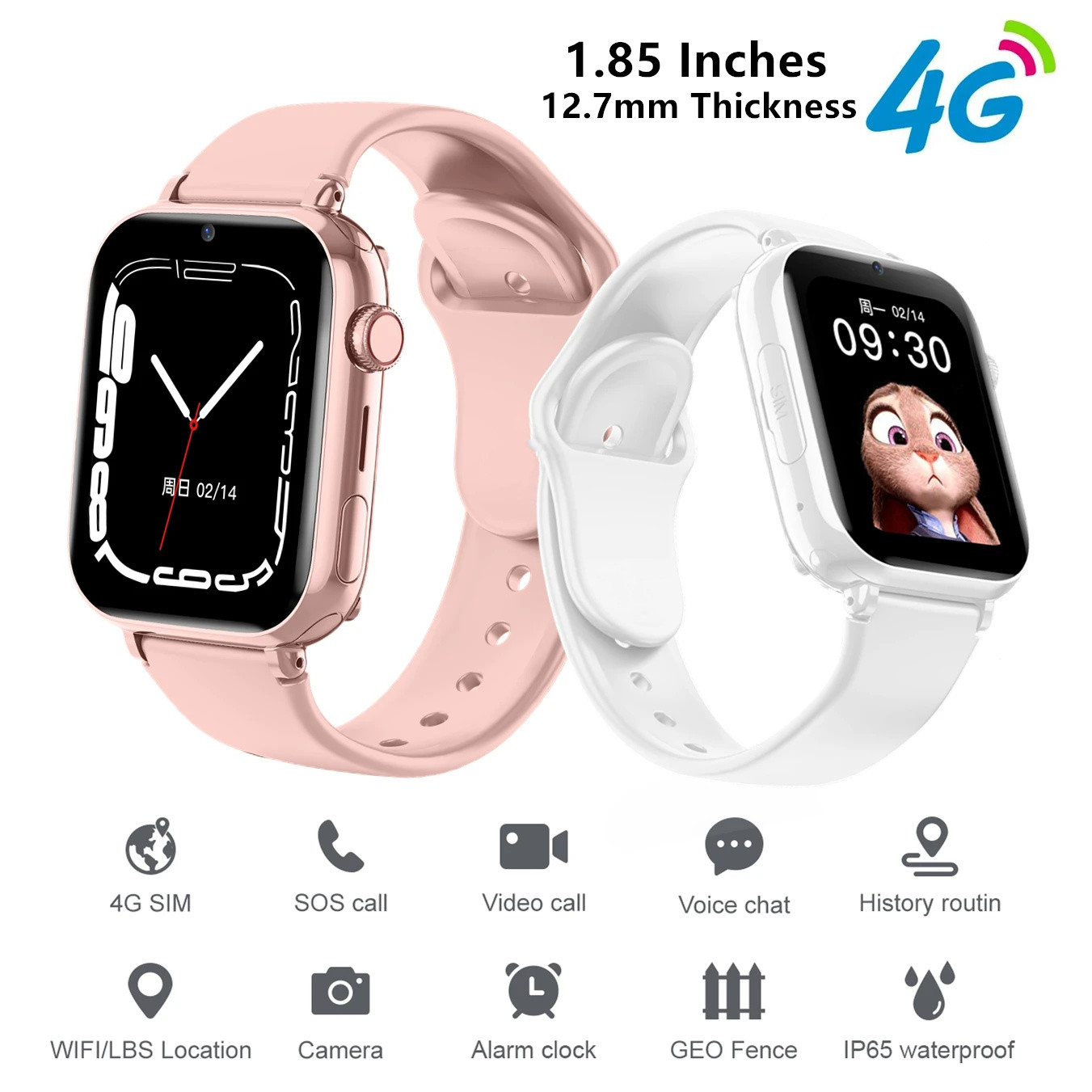 Smartwatch Digital Watches For Girls - New Kid Digital Watches Call Kids