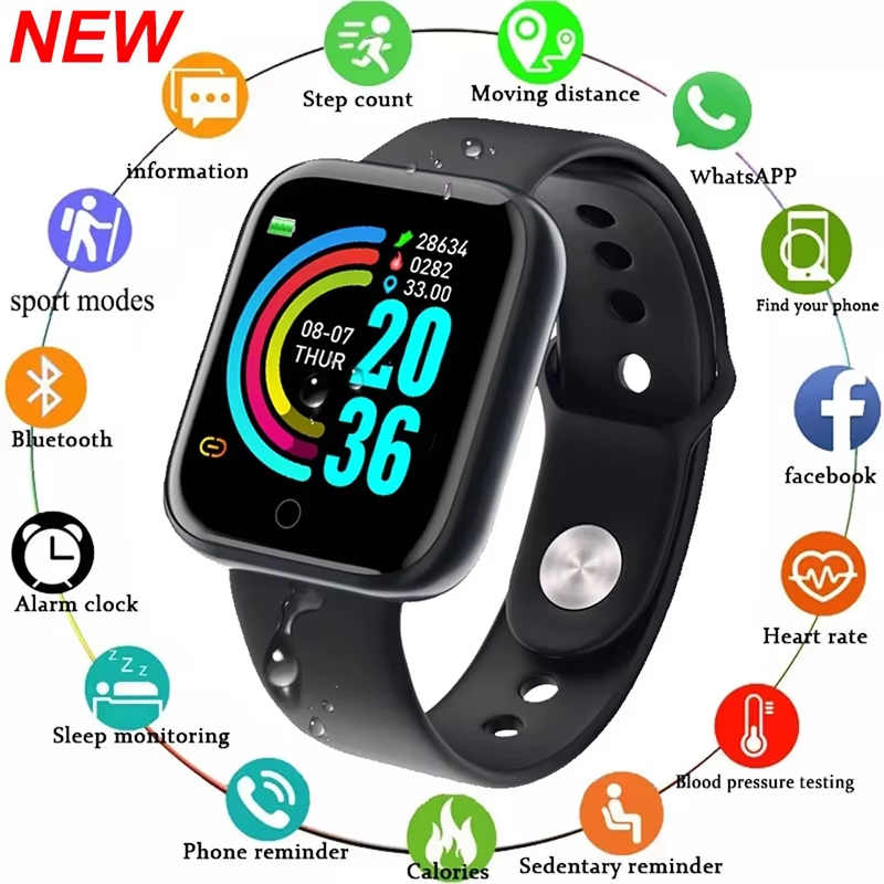 Smartwatch Watches For Men Digital - Smart Watch Men Women Wristwatches Smart