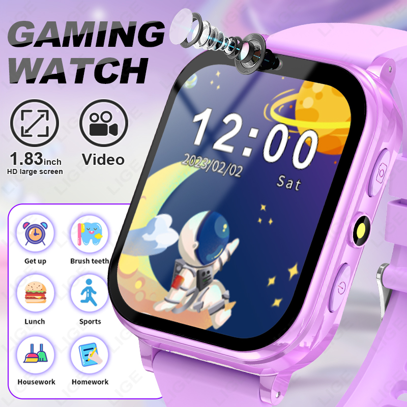 Smartwatch Digital Watches For Girls - LIGE Kid Digital Smart Watch Student