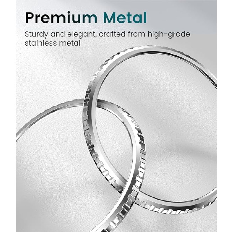 Smartwatch Ring Watches - Metal Bezel Cover for Samsung Galaxy