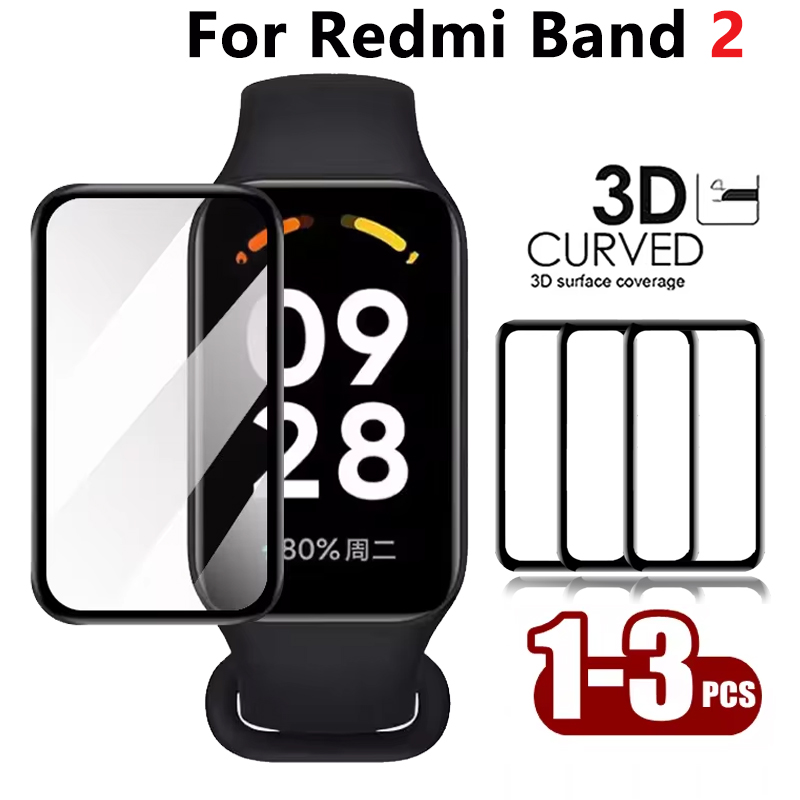 Smart Watch Screen Protector - 1-3pcs 3D Composite Film For Redmi