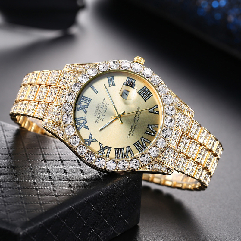 Smartwatch Casual Watches For Men - Men Quartz Watch Luxury Steel Band
