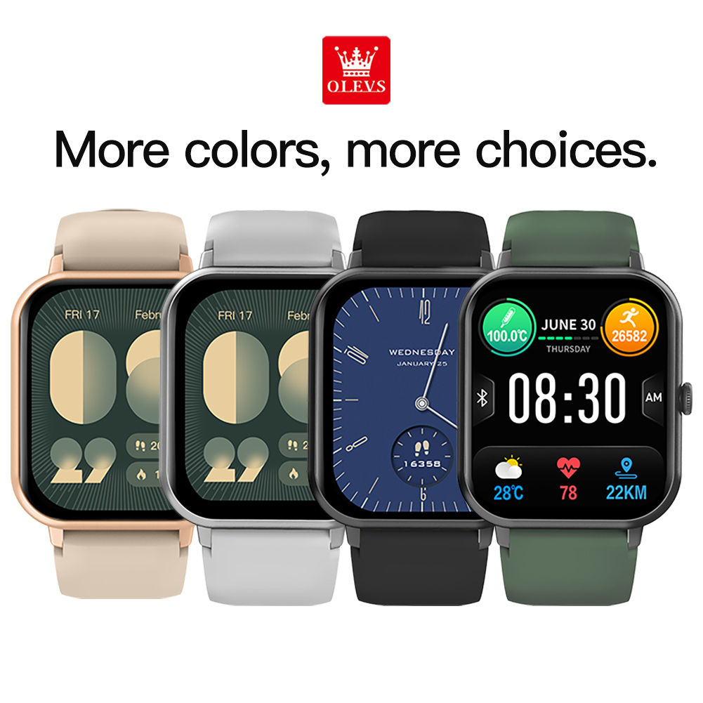 OLEVS Watch Sports Multilingua - огляд і ціна Smartwatch Health Watches