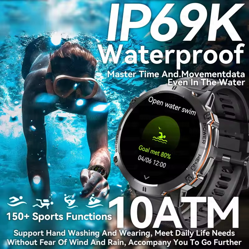 2026New Military 1000mAh Sport - огляд і ціна Altimeter Compass Watch