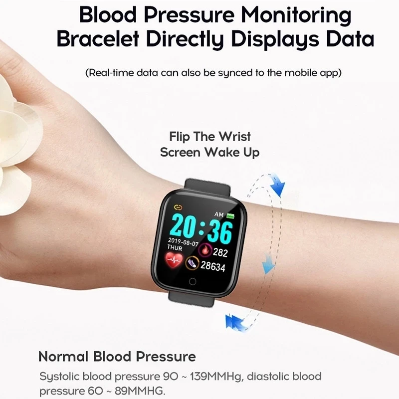 Smart Watch Men Women Wristwat - огляд і ціна Smartwatch Watches For Men Digital