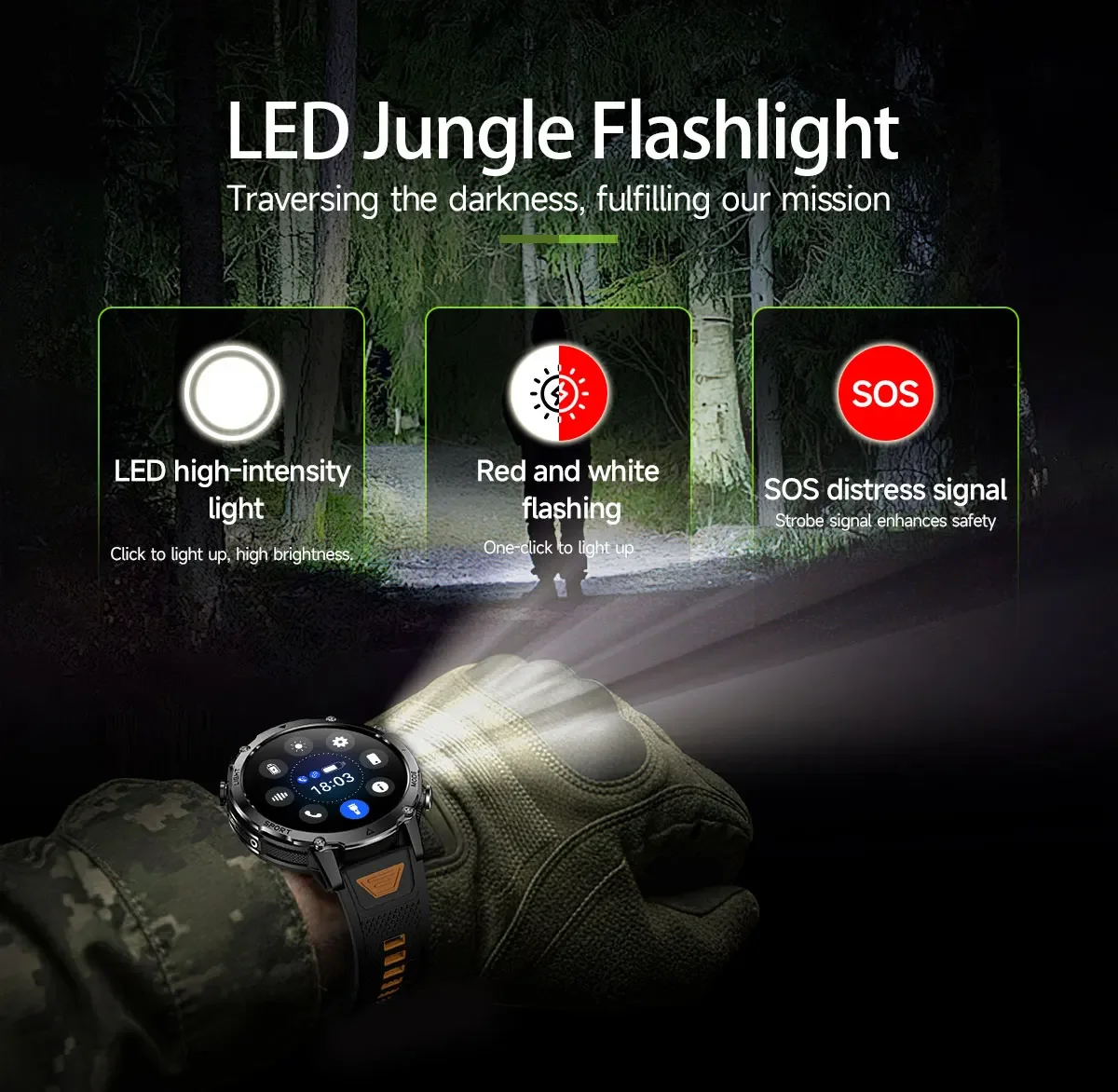 Brand+1400mAh Big Battery Smar - огляд і ціна Smartwatch Watches Brands For Men