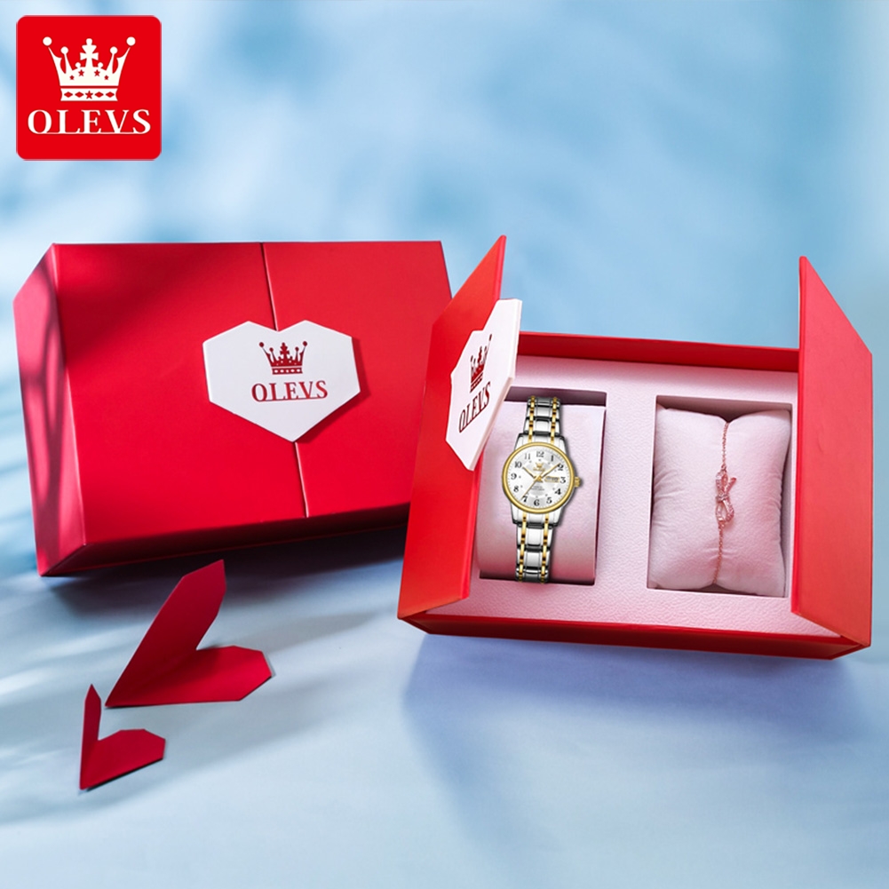 OLEVS 2891 Luxury Brand Fashio - огляд і ціна Anti-Magnetic Watch