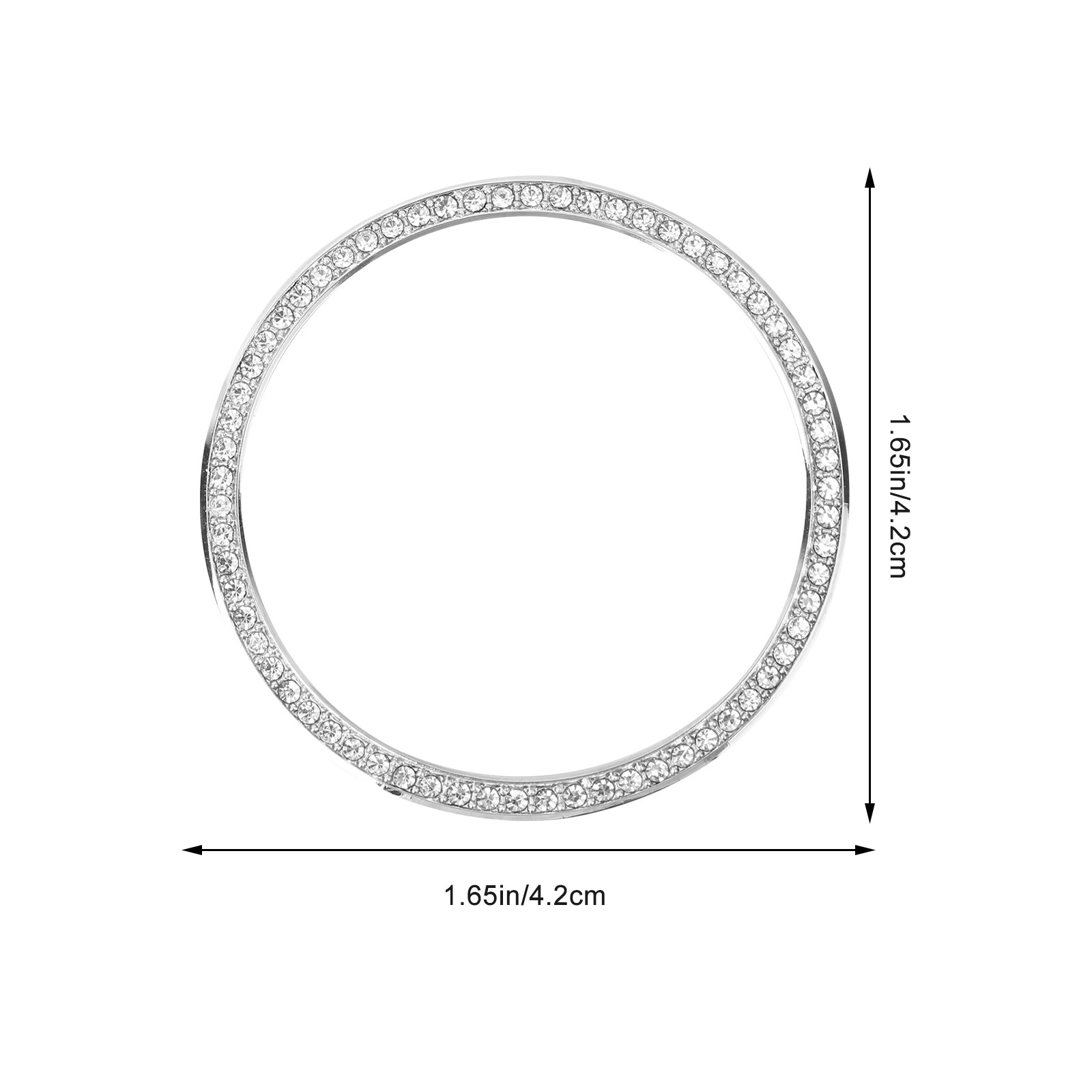 Premium Alloy Diamond-Inlaid B - огляд і ціна Smartwatch Ring Watches
