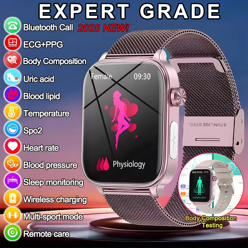 2025 New ECG+PPG Monitoring Sm - огляд і ціна Smartwatch Health Watches