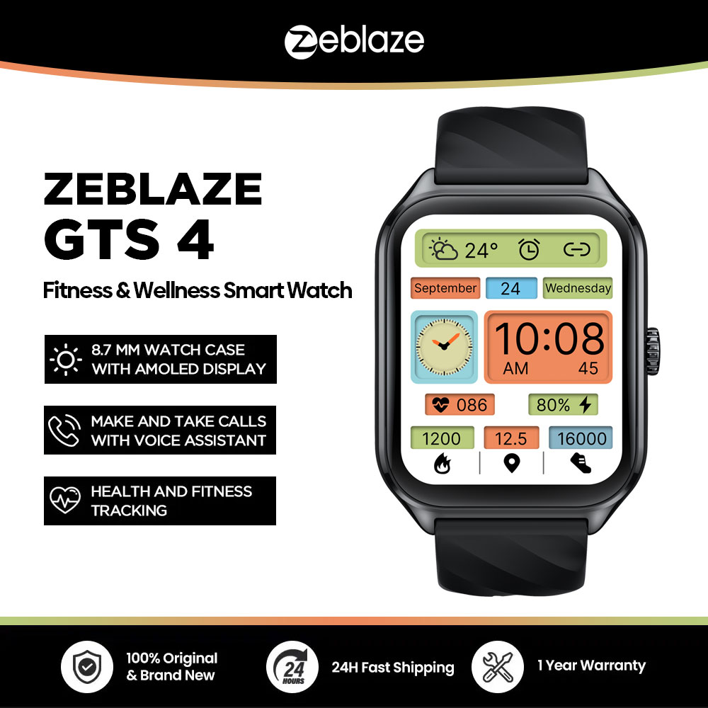 New Zeblaze GTS 4 Voice Callin - огляд і ціна Smartwatch Health Watches