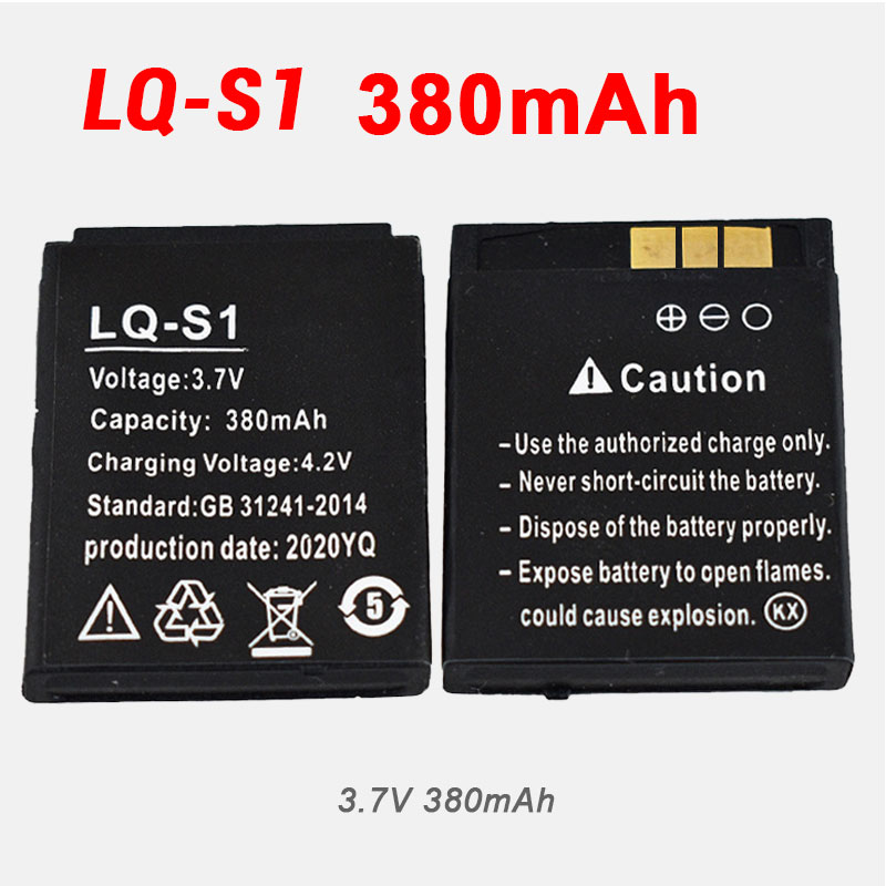 380mAh LQ S1 LQS1 Battery 3.7V - огляд і ціна Watch V8
