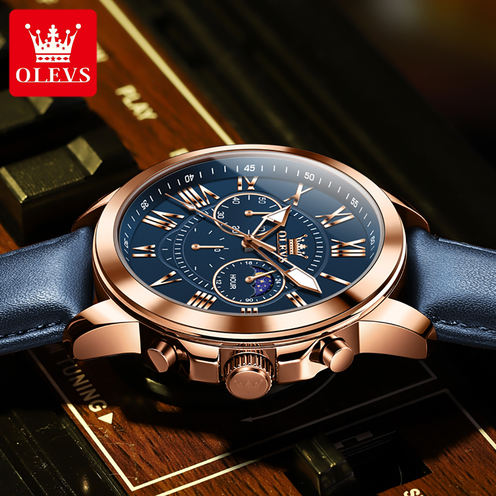 OLEVS 3632 Men Brand Watch Mul - огляд і ціна Smartwatch Watches Brands For Men