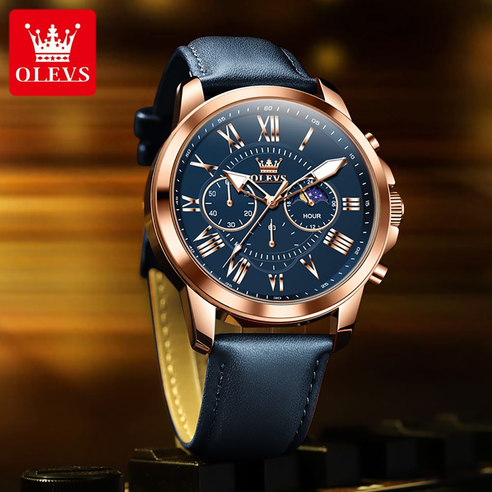 OLEVS 3632 Men Brand Watch Mul - огляд і ціна Smartwatch Watches Brands For Men