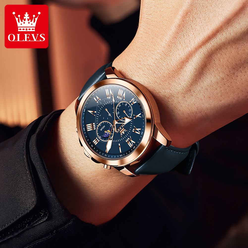 OLEVS 3632 Men Brand Watch Mul - огляд і ціна Smartwatch Watches Brands For Men