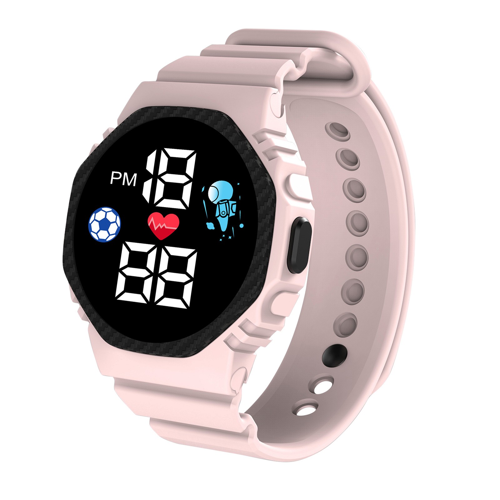 Multi-color Smart Watch For Ki - огляд і ціна Smartwatch Digital Watches For Girls
