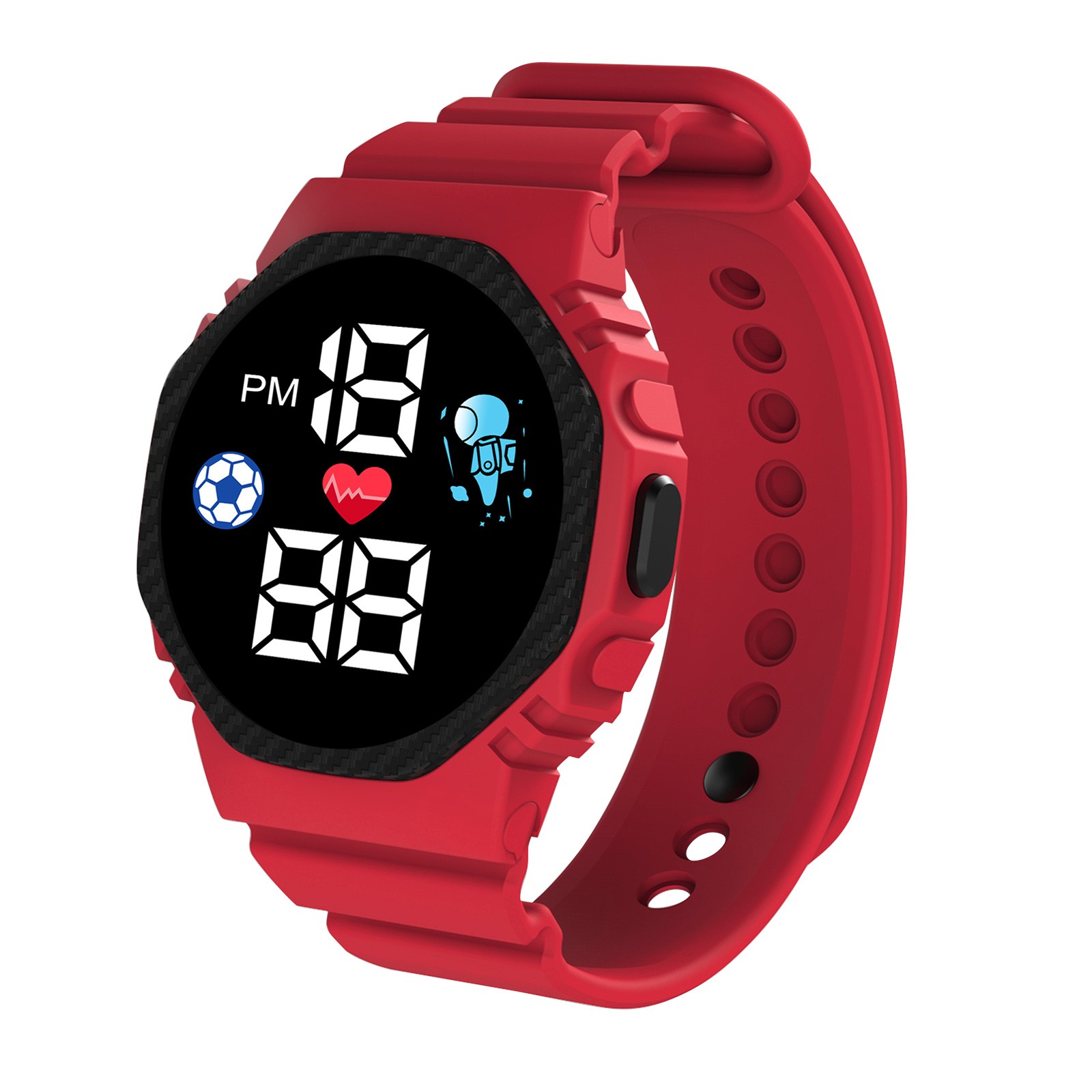 Multi-color Smart Watch For Ki - огляд і ціна Smartwatch Digital Watches For Girls
