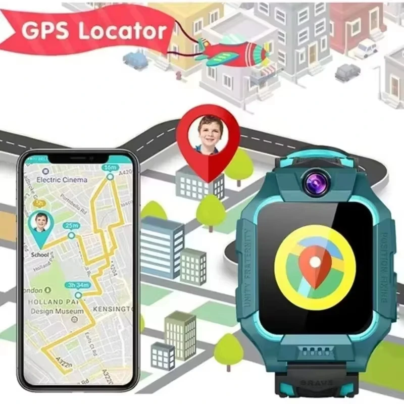 Lenovo 5G Kids Smart Watch 8K  - огляд і ціна Smartwatch Watches For 12 Year Old Boy