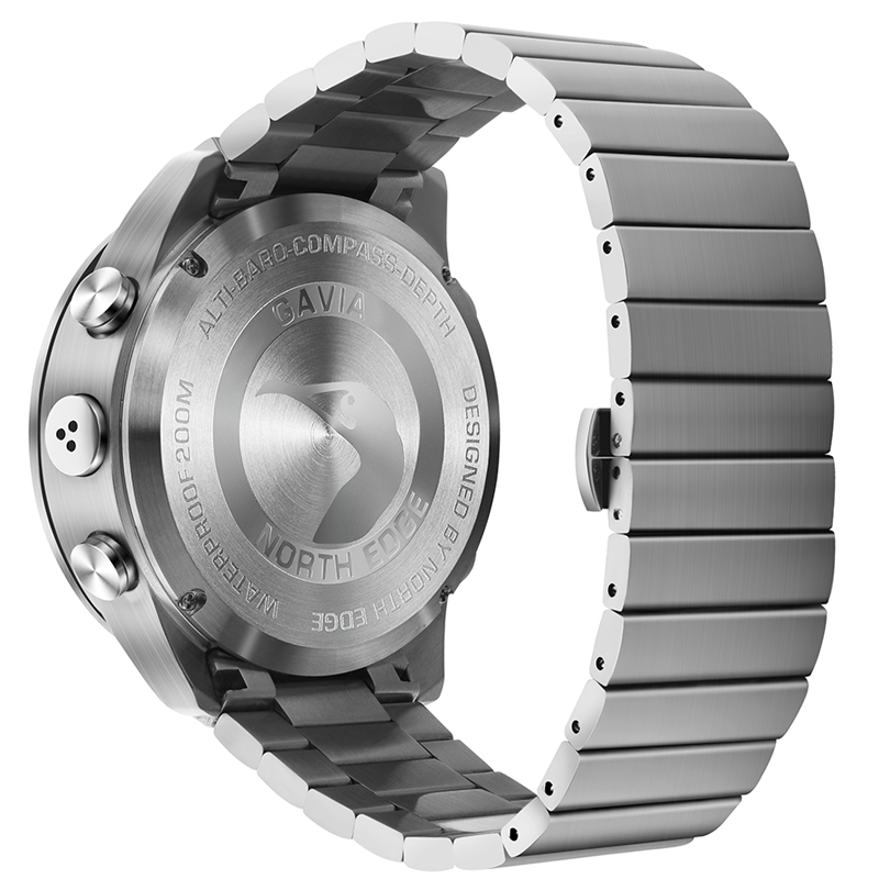 NORTH EDGE Mens Dive Watch Mil - огляд і ціна Altimeter Compass Watch