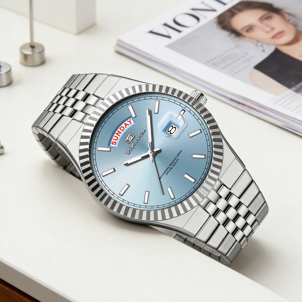 Men Quartz Watch Pilot Series  - огляд і ціна Smartwatch Ring Watches