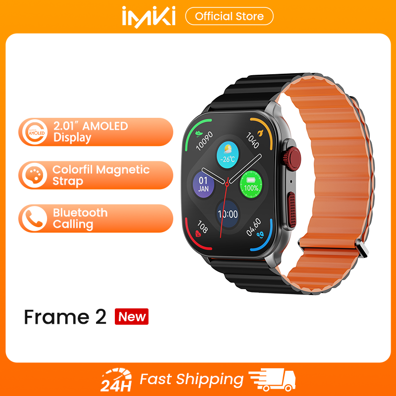 IMIKI Frame 2 Magnetic Starp S - огляд і ціна Smartwatch Health Watches