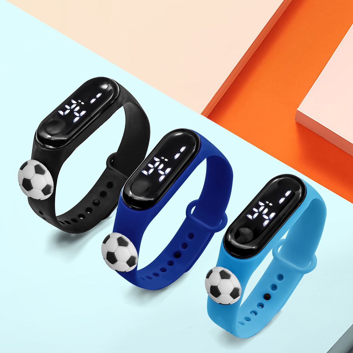 Hot Sale 3PCS Student Smartwat - огляд і ціна Smartwatch Digital Watches For Girls
