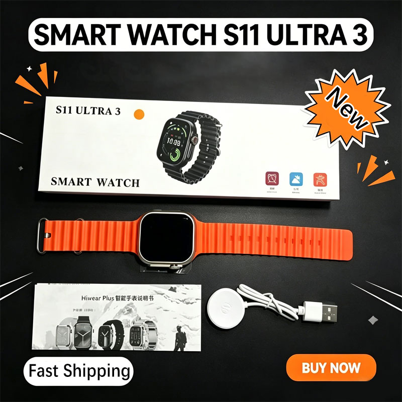 S11 Ultra 3 Smart Watch Men 2. - огляд і ціна Smartwatch Watches For Men Digital