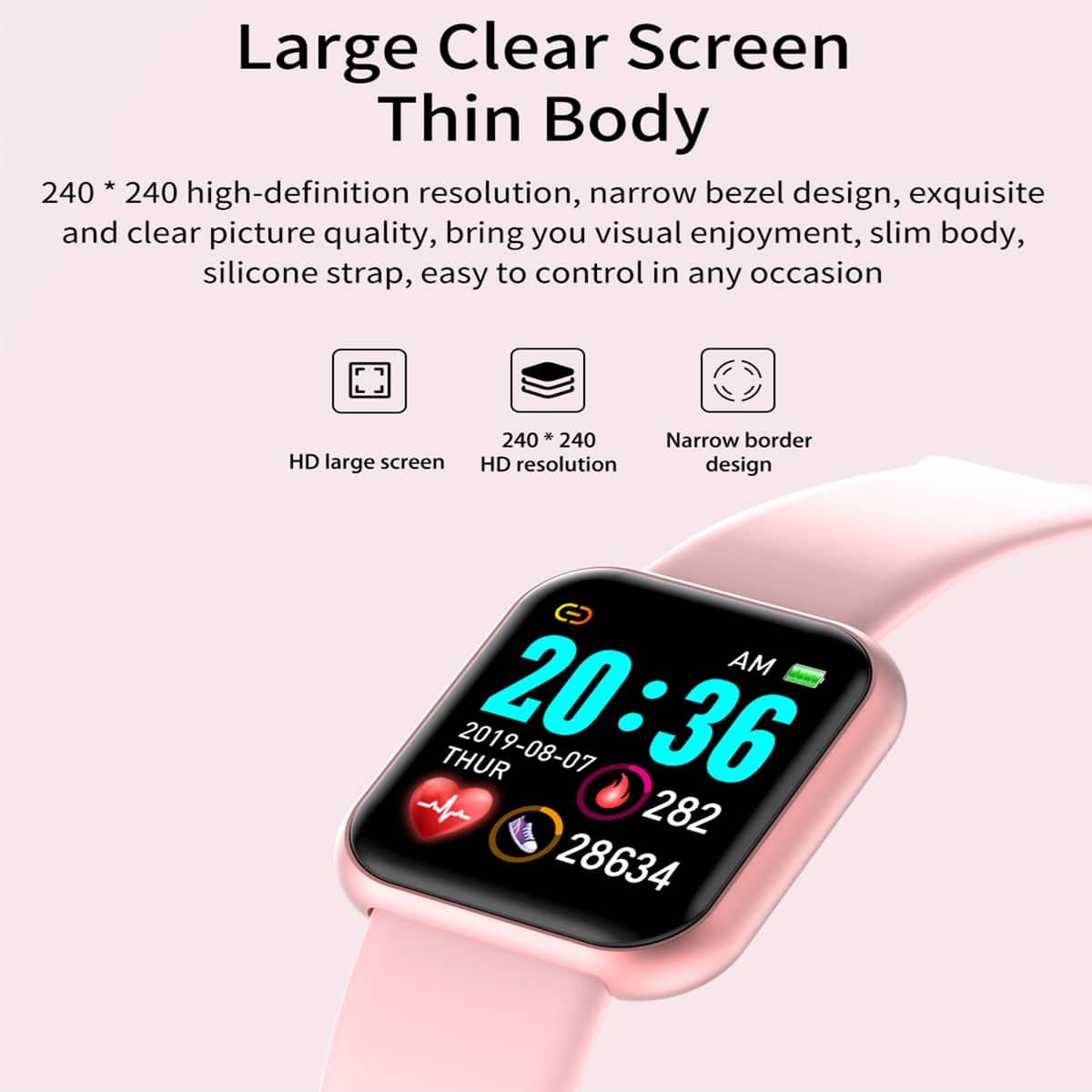 Smart Watch Message Remind Mus - огляд і ціна Smartwatch Watches For Men Digital