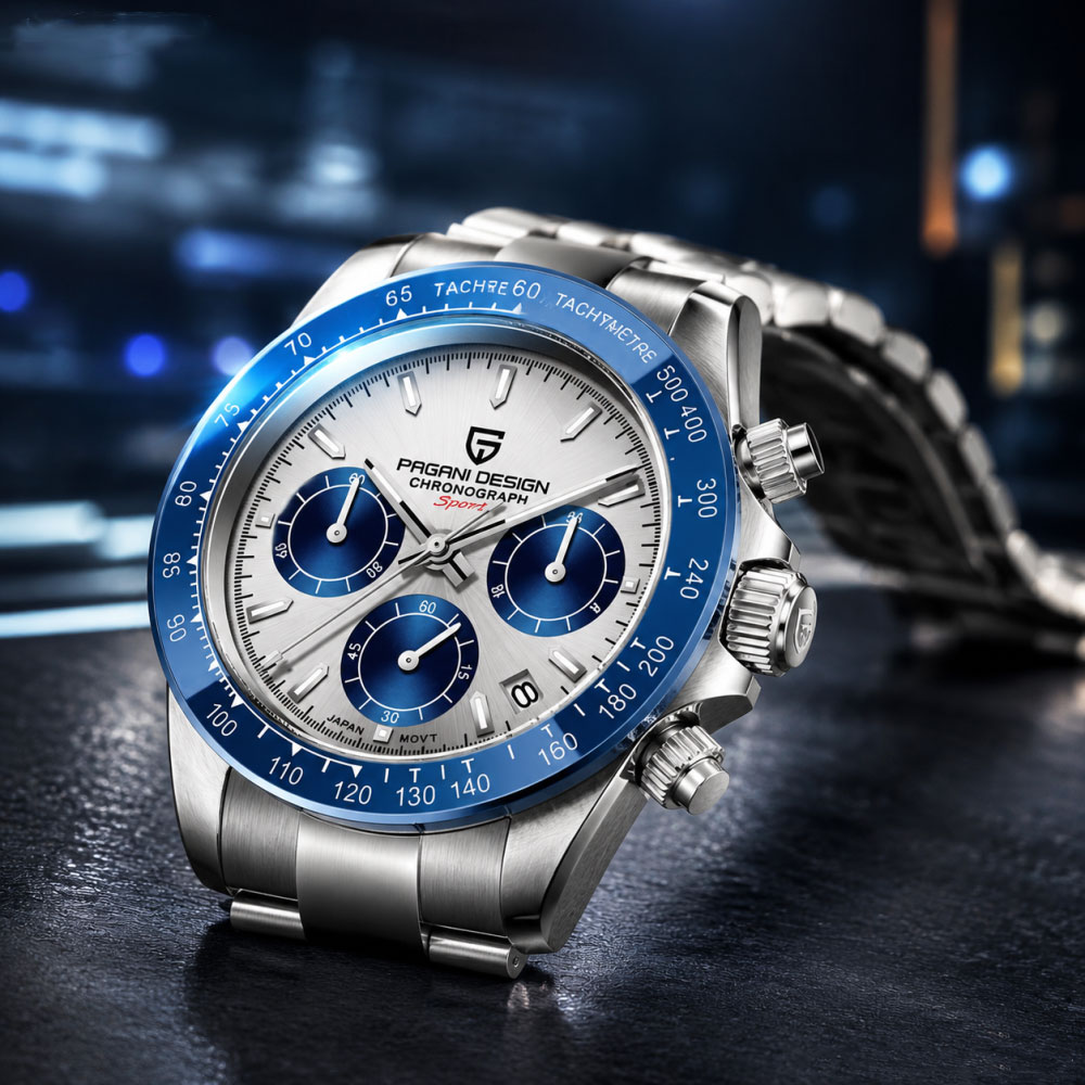 PAGANI DESIGN 40mm Men's Watch - огляд і ціна Anti-Magnetic Watch