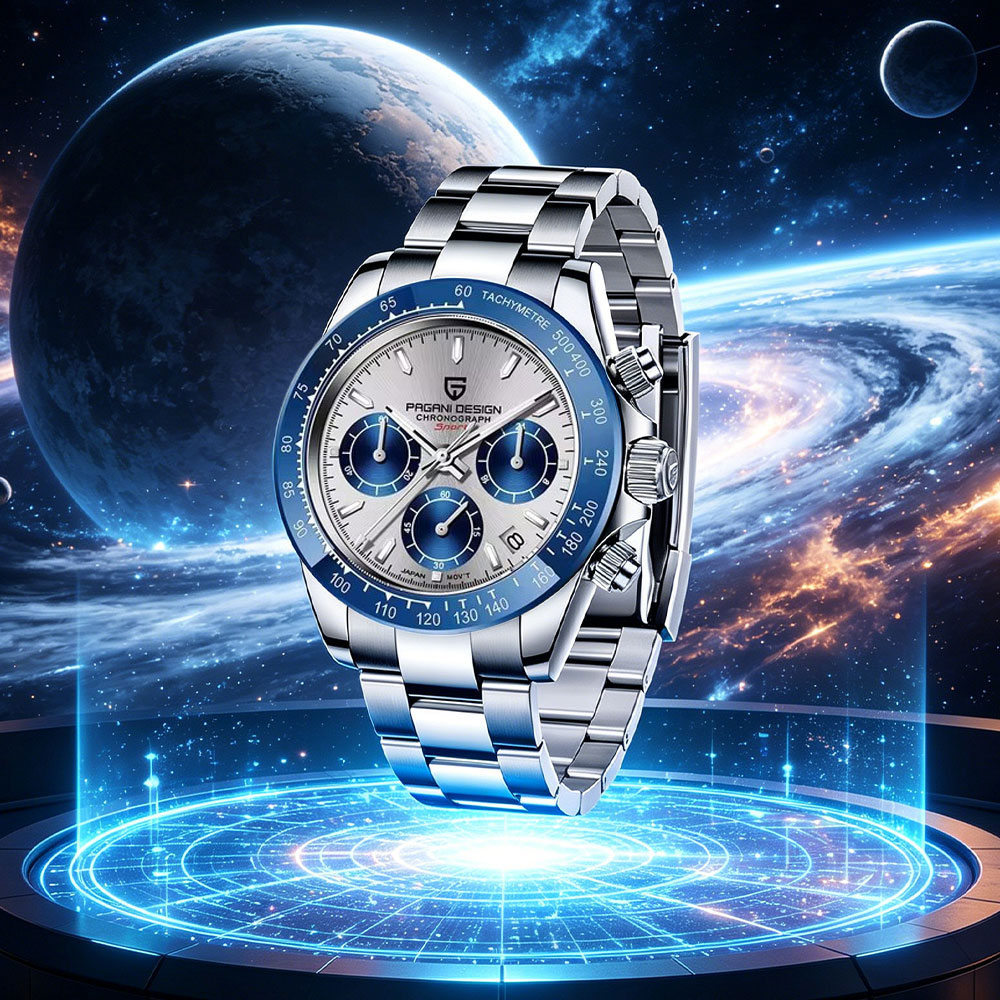 PAGANI DESIGN 40mm Men's Watch - огляд і ціна Anti-Magnetic Watch