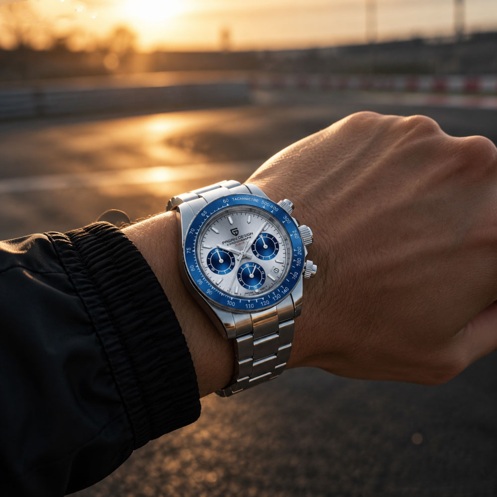 PAGANI DESIGN 40mm Men's Watch - огляд і ціна Anti-Magnetic Watch