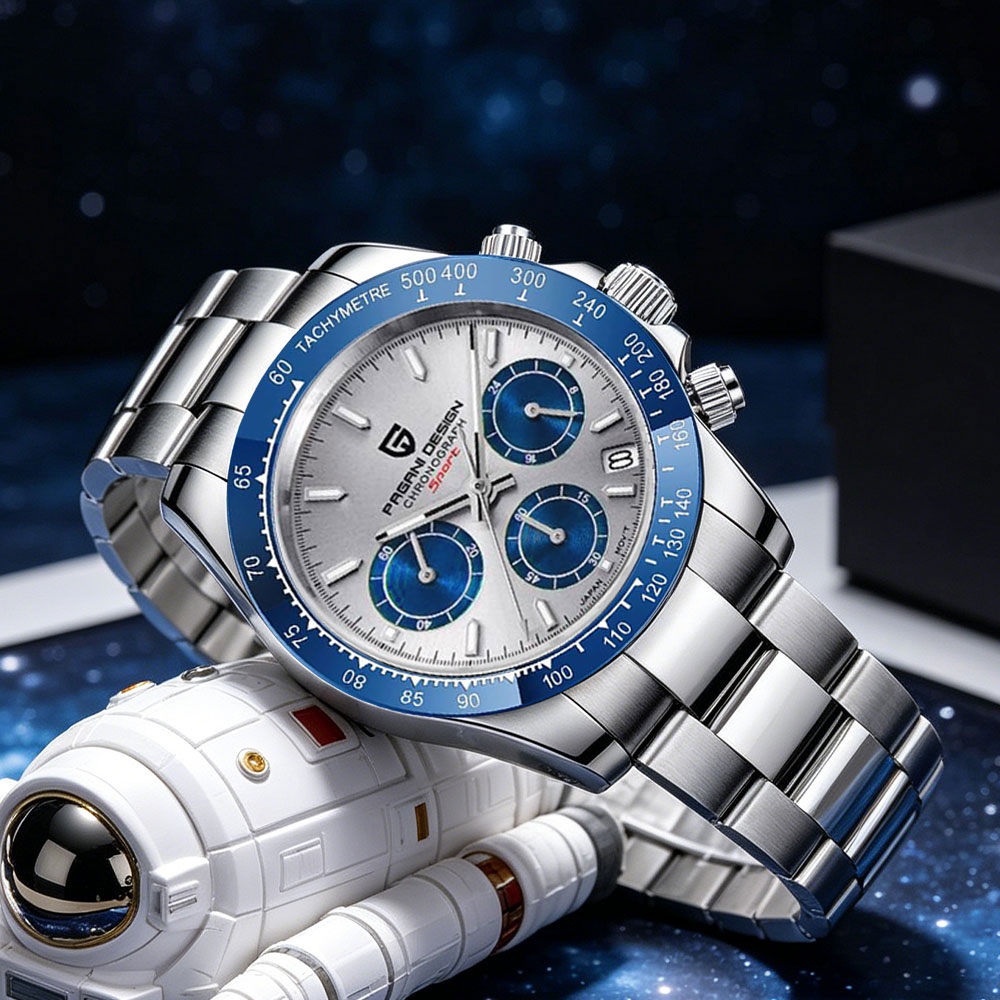 PAGANI DESIGN 40mm Men's Watch - огляд і ціна Anti-Magnetic Watch