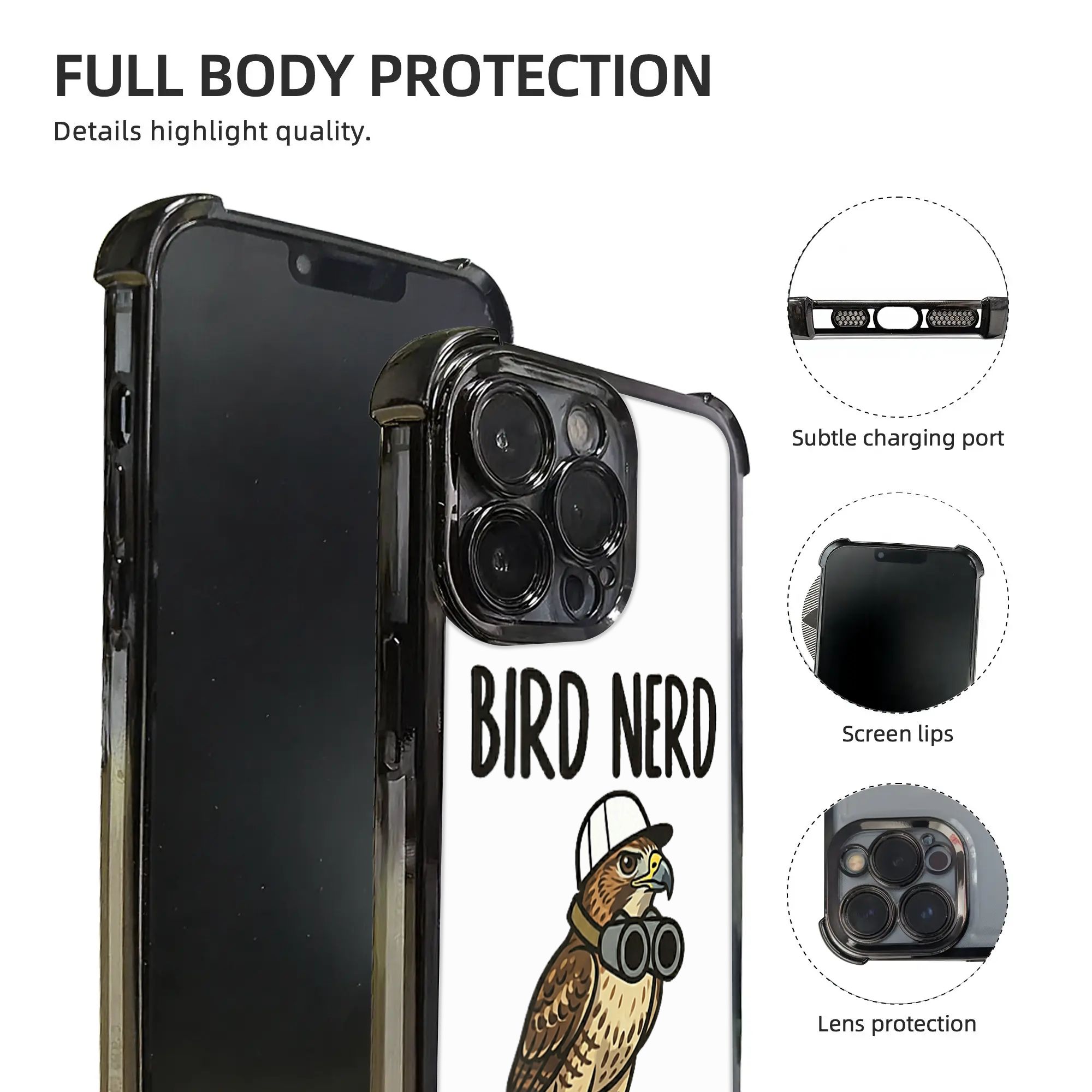 Funny Bird Nerd Watching Red T - огляд і ціна Watch S