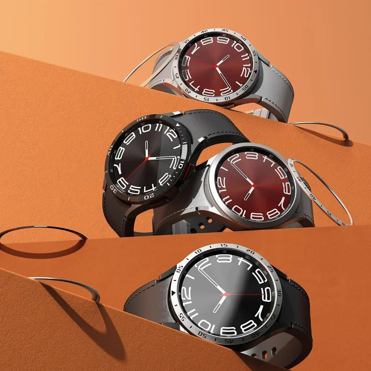 HOT Metal Bezel Ring For Samsu - огляд і ціна Smartwatch Ring Watches