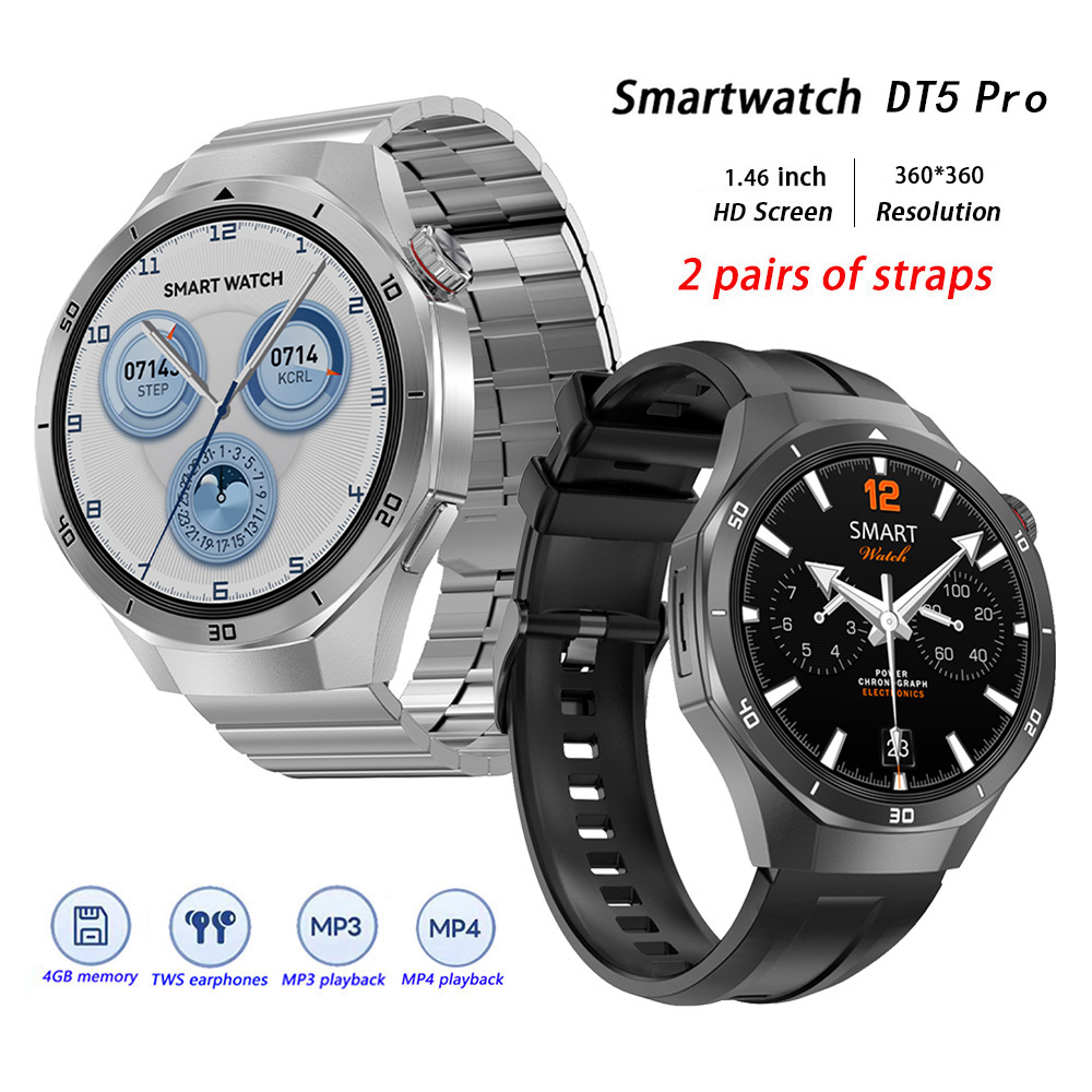 DT5 Pro Smart Watch for Men Wo - огляд і ціна Smartwatch Digital Watches For Women