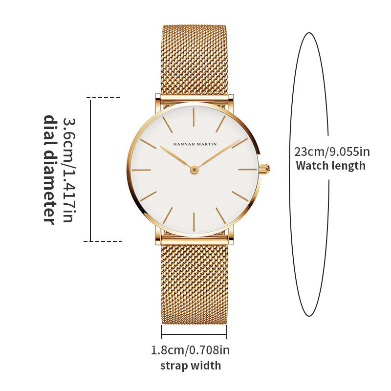 Women's Watch Hannah Martin Br - огляд і ціна Anti-Magnetic Watch