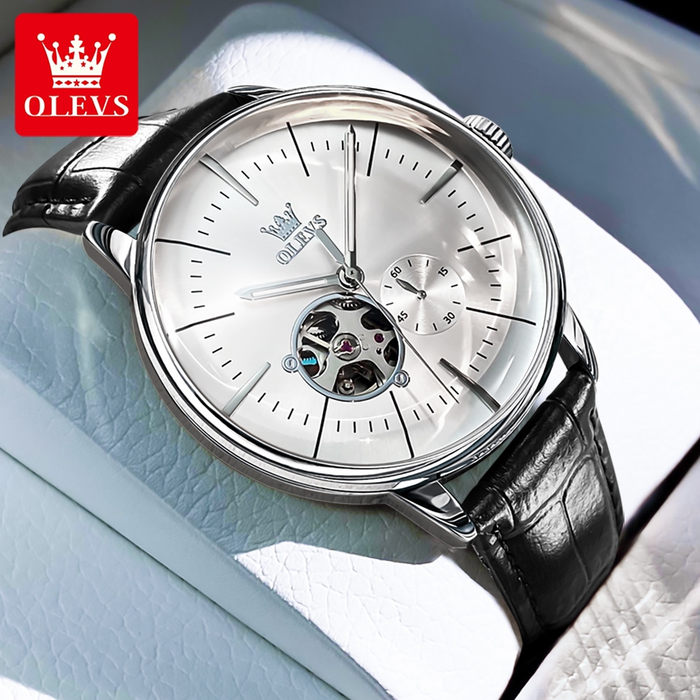 OLEVS 6708 Fashion Men's Watch - огляд і ціна Anti-Magnetic Watch
