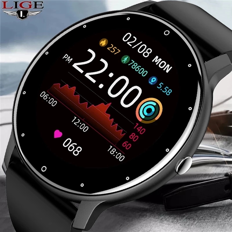 LIGE 2026 New Smart Watch Men  - огляд і ціна Smartwatch Watches For Men Digital