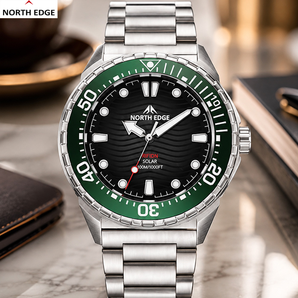 NORTH EDGE TRITON Mens Militar - огляд і ціна Altimeter Compass Watch