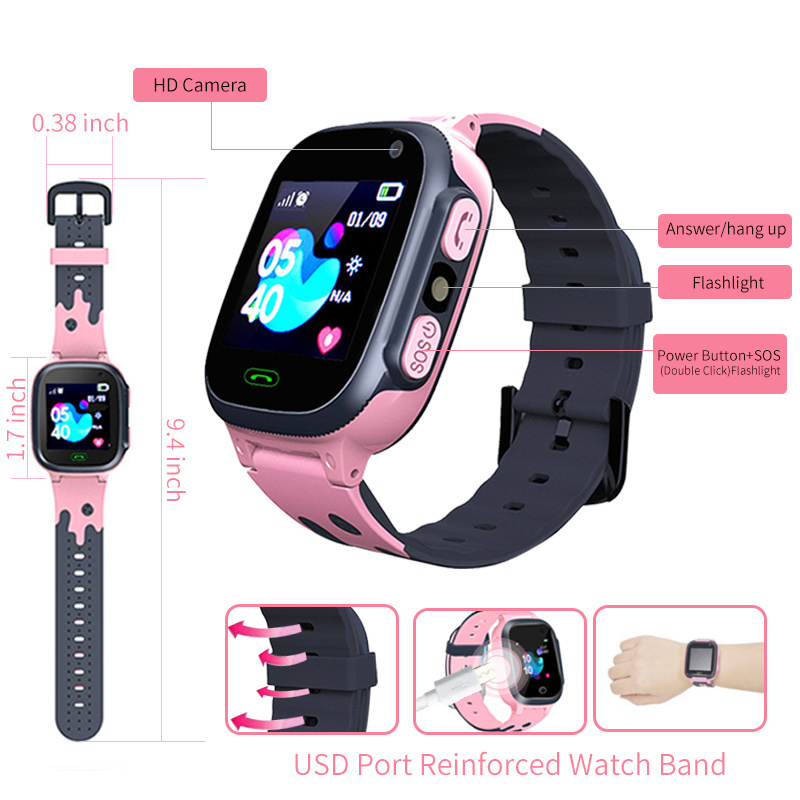 Kids Smart Watch Waterproof Sm - огляд і ціна Smartwatch Digital Watches For Girls