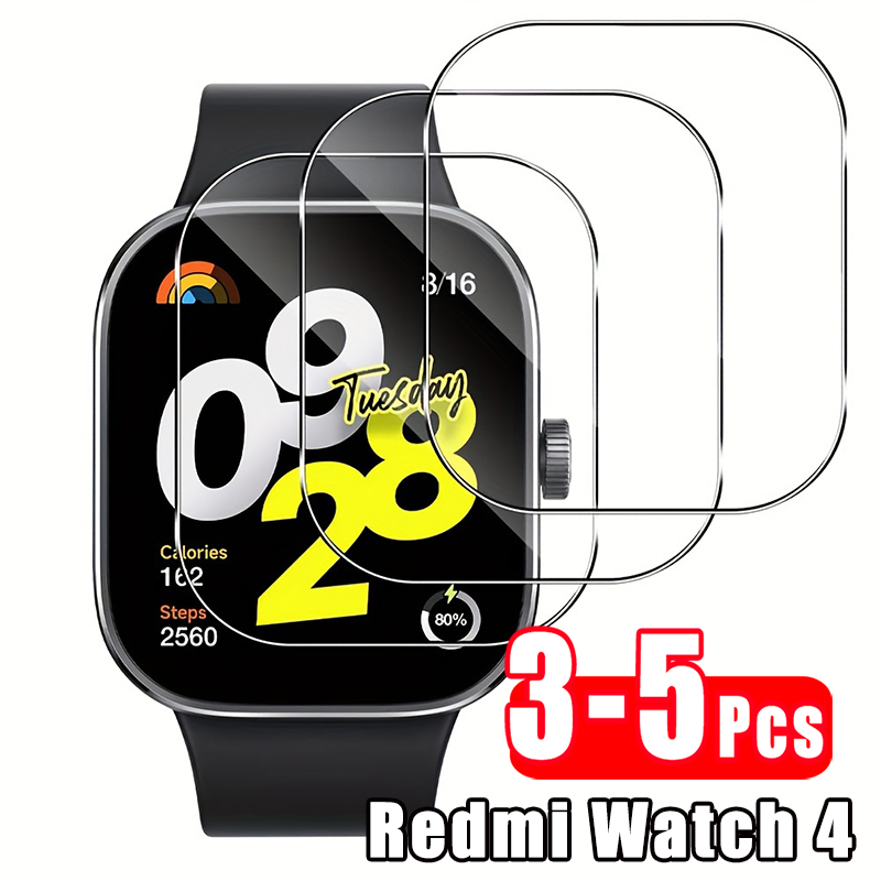 3-5Pcs Premium Tempered Glass  - огляд і ціна Smart Watch Screen Protector