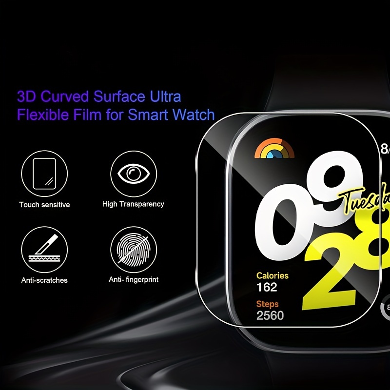 3-5Pcs Premium Tempered Glass  - огляд і ціна Smart Watch Screen Protector