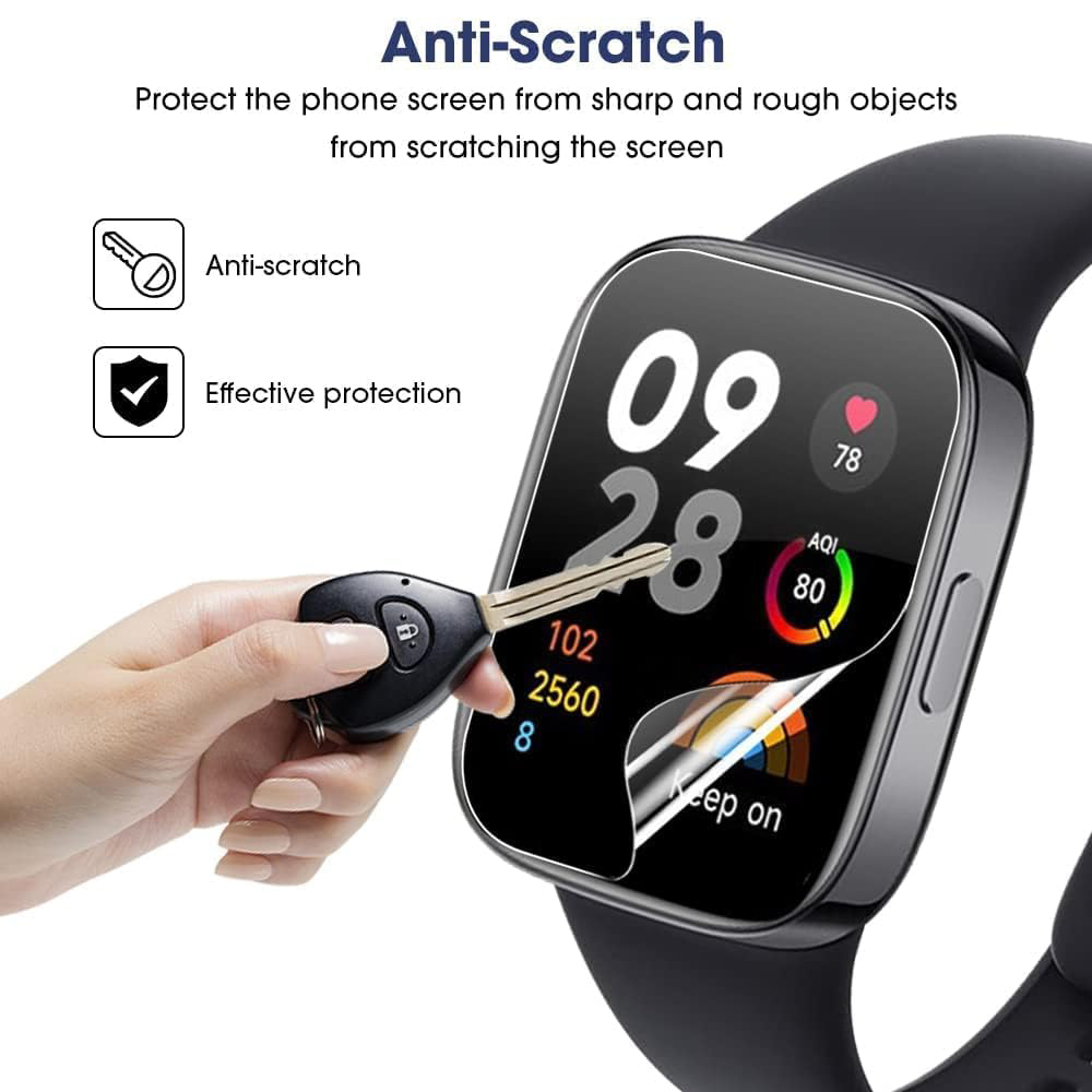 3/6pcs Hydrogel Protective Fil - огляд і ціна Smart Watch Screen Protector