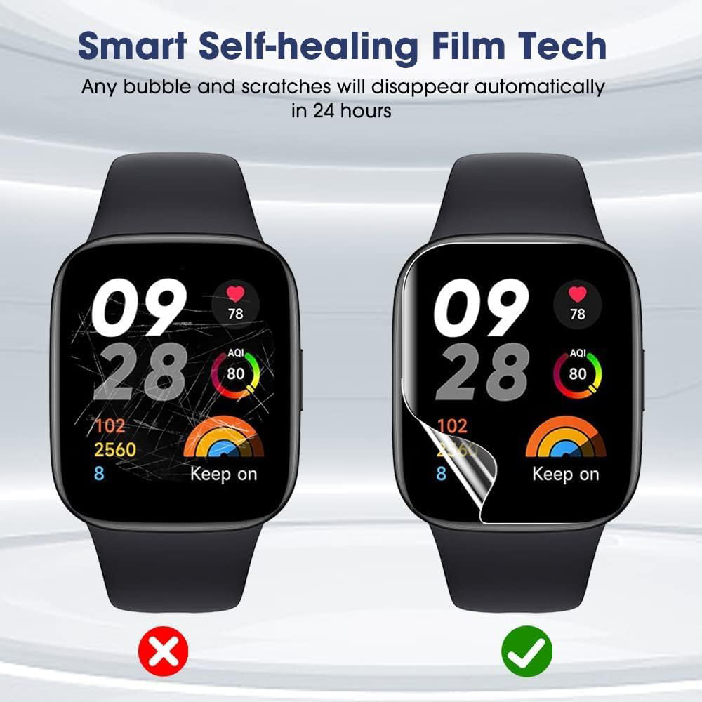 3/6pcs Hydrogel Protective Fil - огляд і ціна Smart Watch Screen Protector