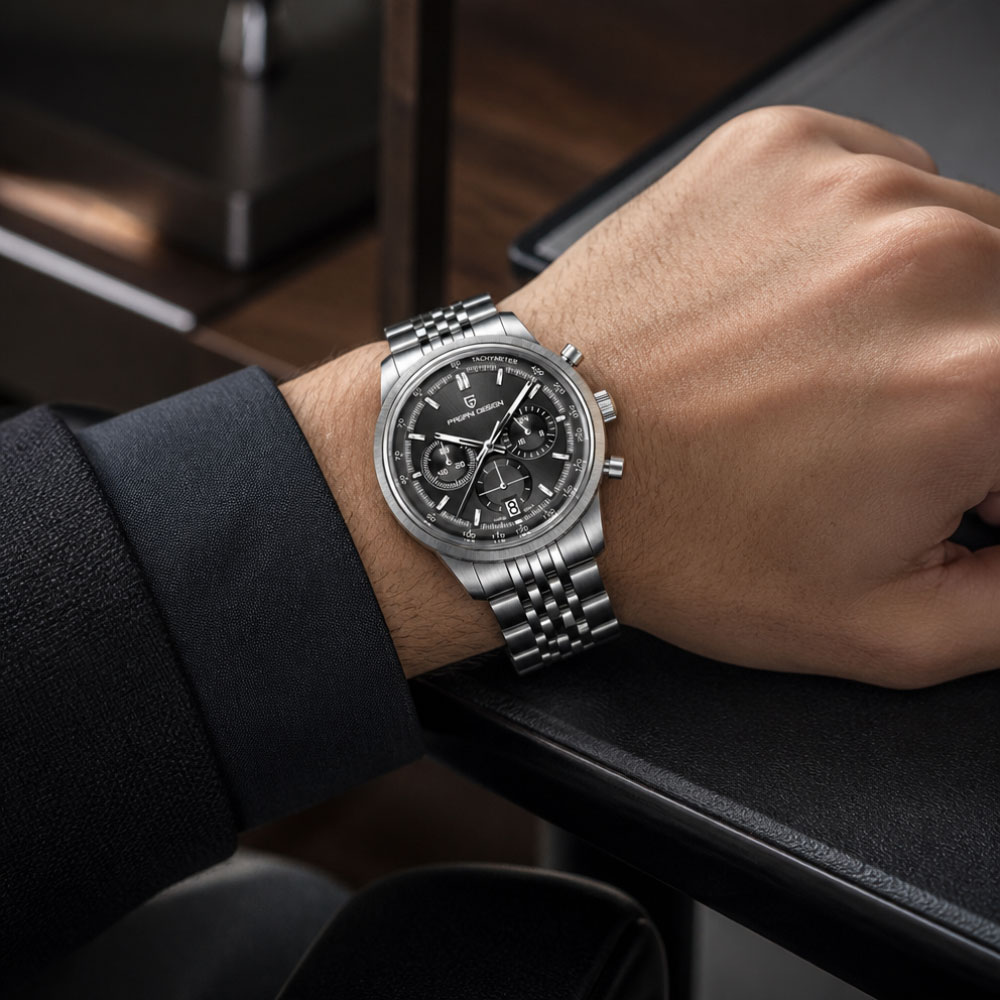 PAGANI DESIGN Men Quartz Watch - огляд і ціна Anti-Magnetic Watch