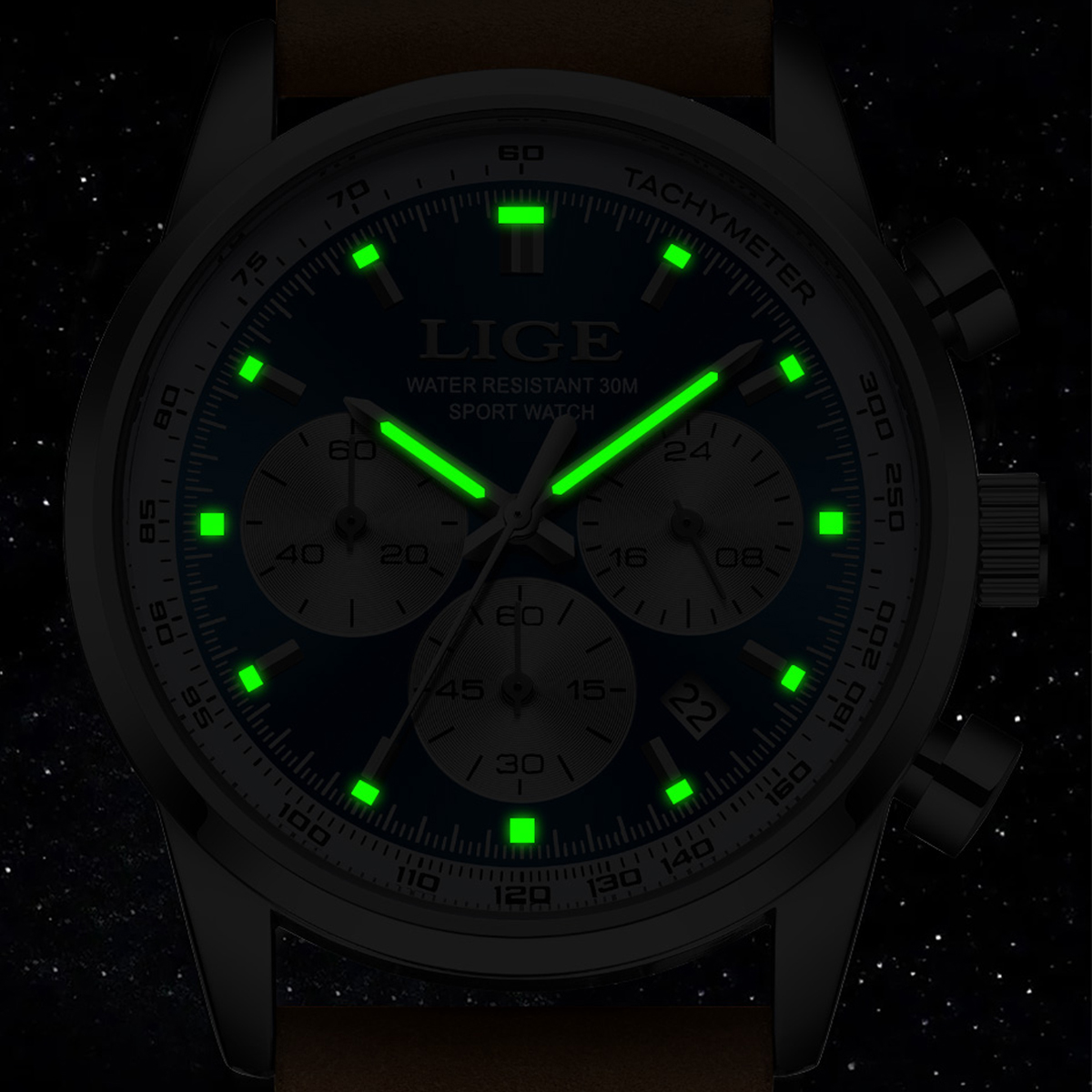 LIGE Top Brand Men's Quartz Wa - огляд і ціна Smartwatch Watches Brands For Men