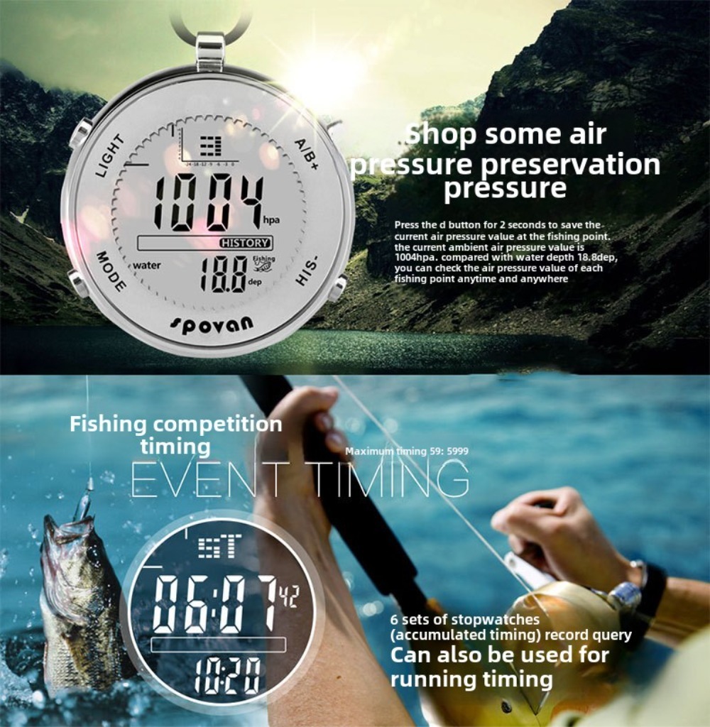 Spovan SPV600 Waterproof Digit - огляд і ціна Altimeter Compass Watch