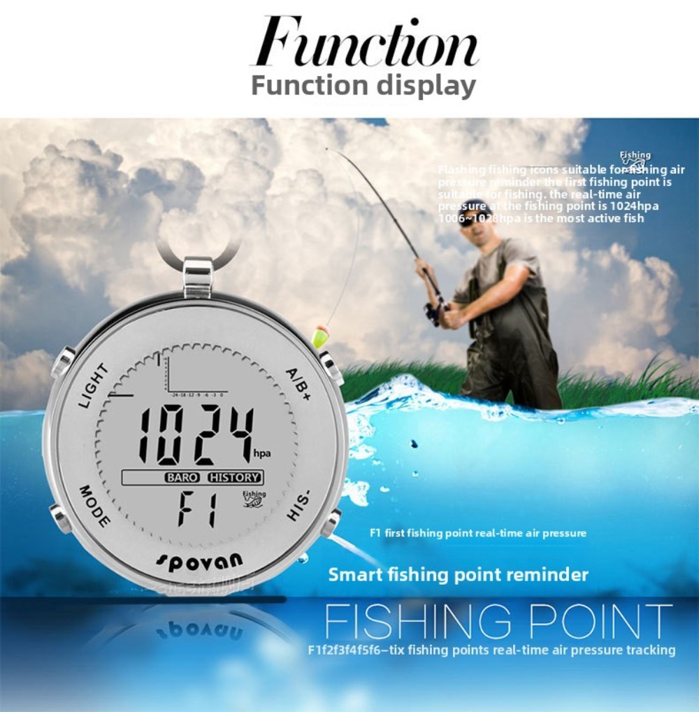Spovan SPV600 Waterproof Digit - огляд і ціна Altimeter Compass Watch