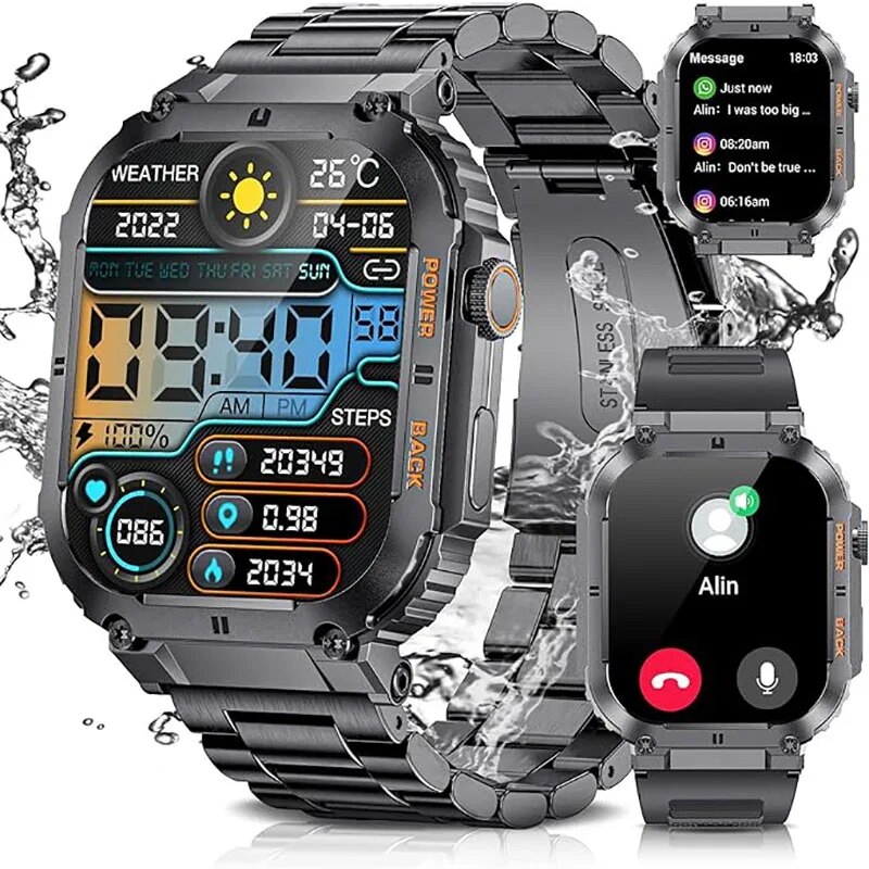 LIGE Outdoor Sports Fitness Sm - огляд і ціна Smartwatch Watches For Men Digital