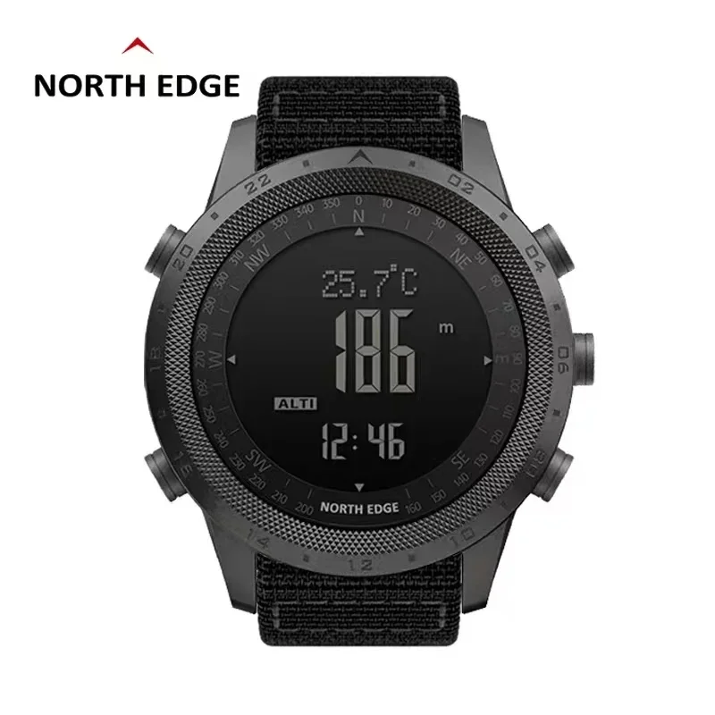 Men Digital Watch NORTH EDGE D - огляд і ціна Altimeter Compass Watch