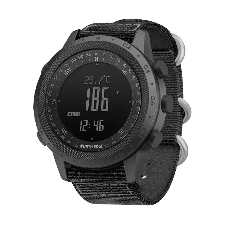 Men Digital Watch NORTH EDGE D - огляд і ціна Altimeter Compass Watch